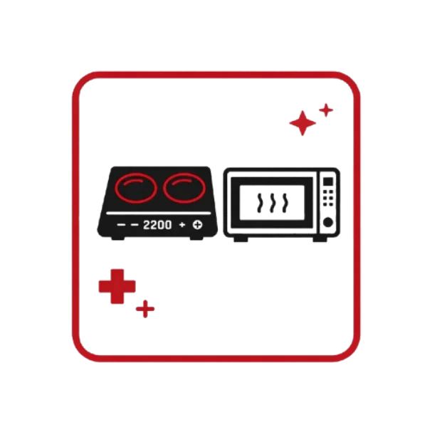 icon cho thuê bếp từ, lò vi sóng