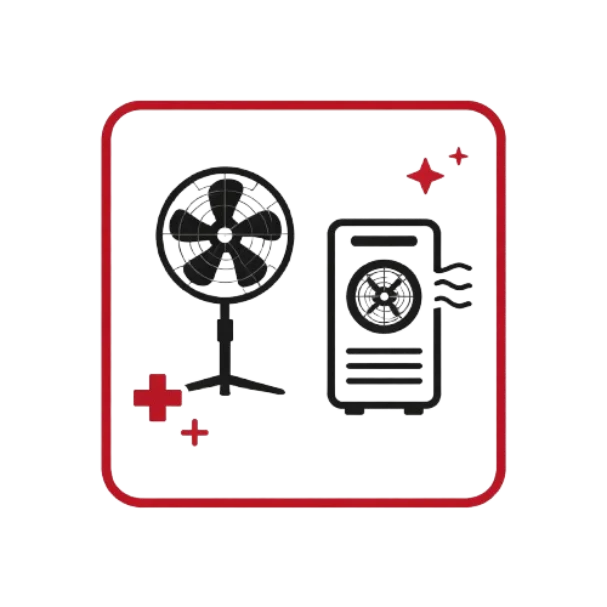 icon cho thuê quạt công nghiệp, quạt hơi nước